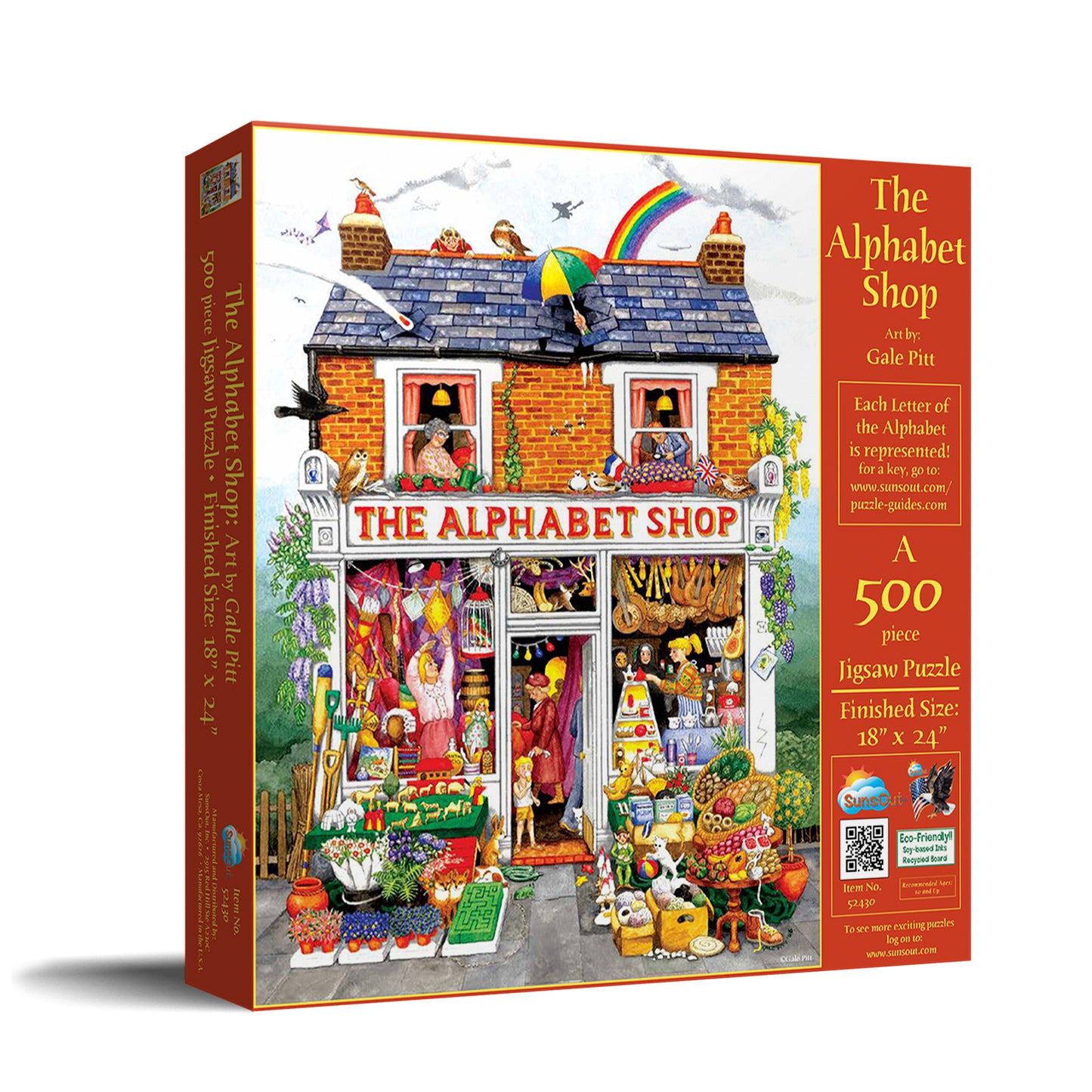 The Alphabet Shop 500 pc Jigsaw Puzzle 52430