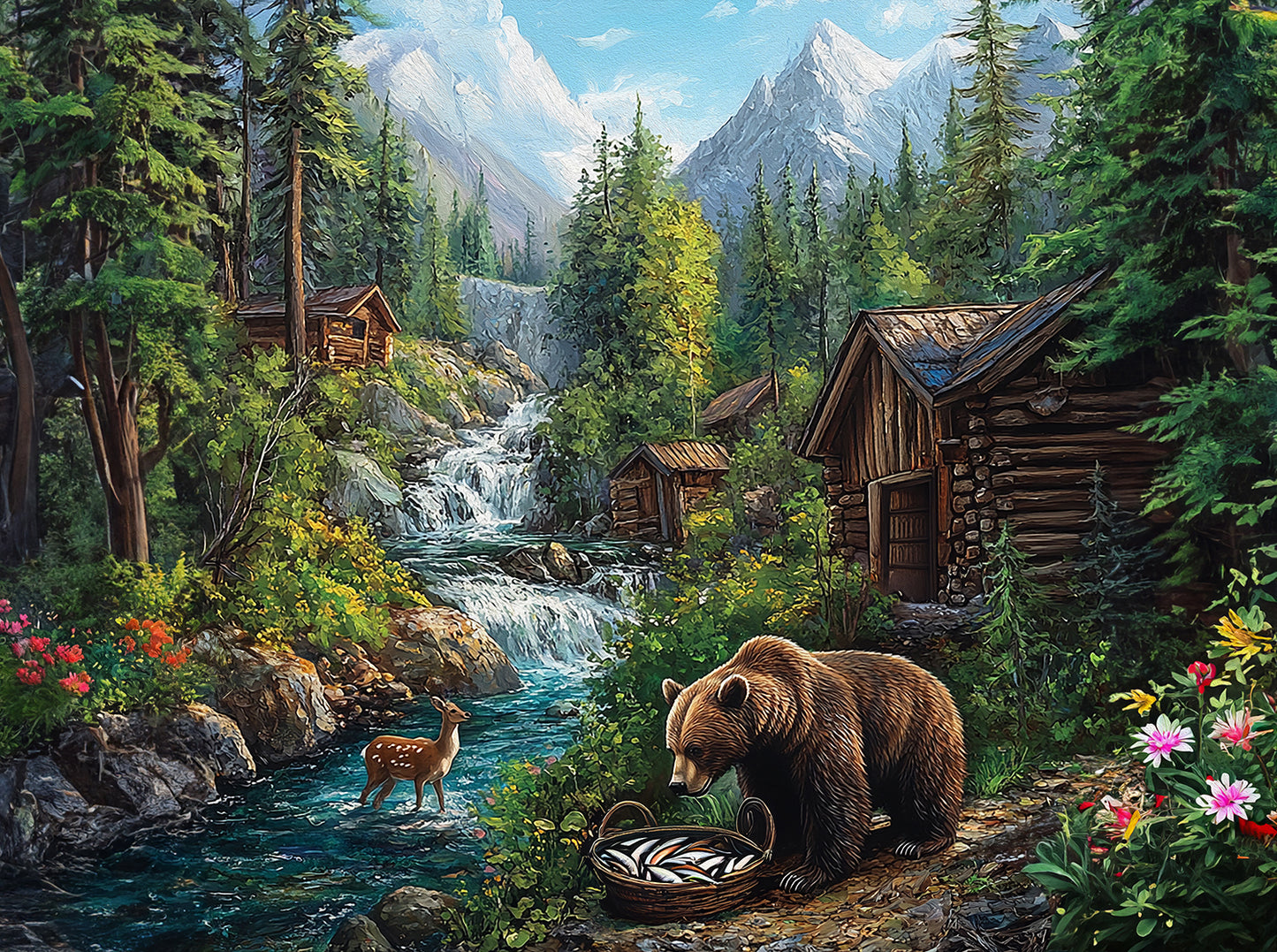 Afternoon Snack 1000 pc Jigsaw Puzzle 52709