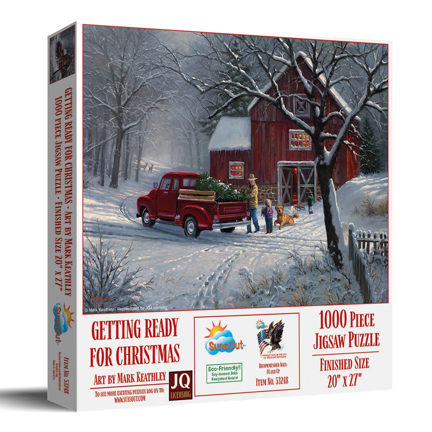Getting Ready for Christmas 1000 pc Jigsaw Puzzle 53248