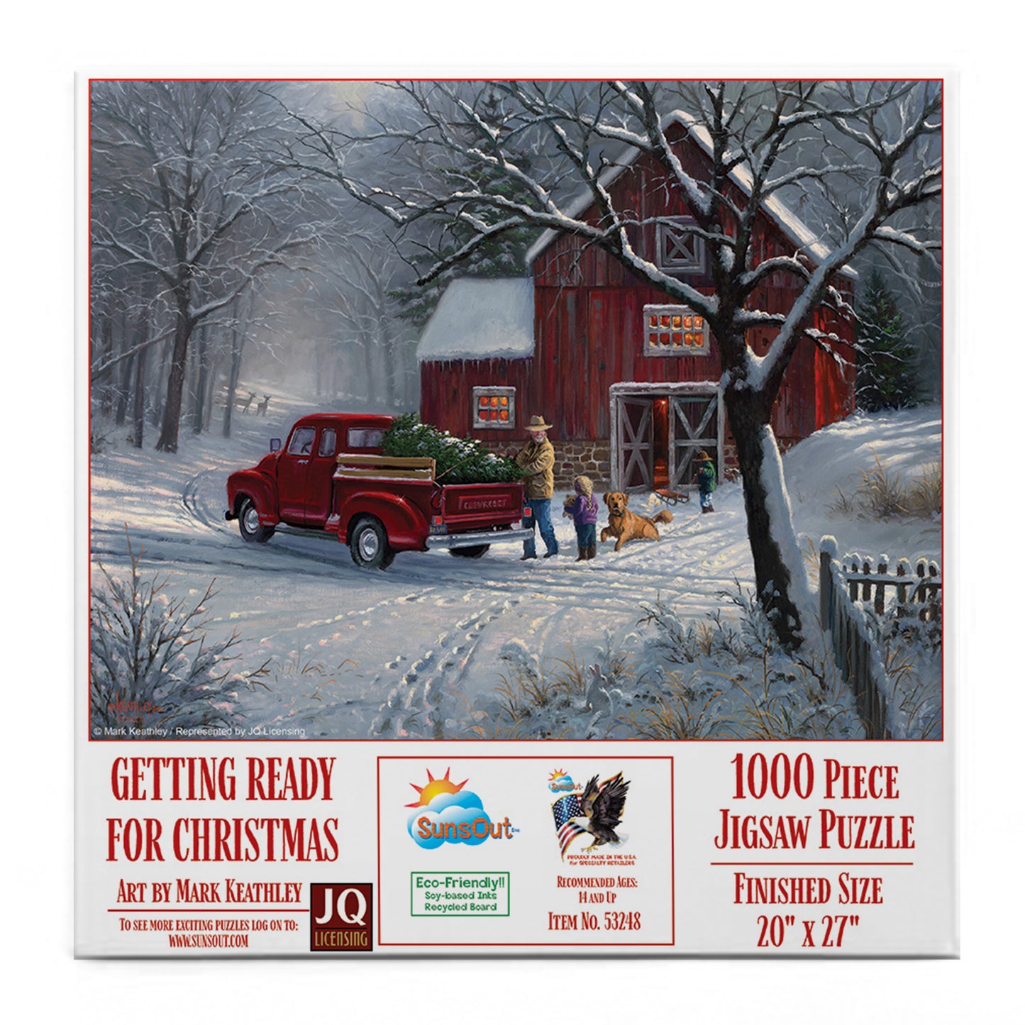 Getting Ready for Christmas 1000 pc Jigsaw Puzzle 53248