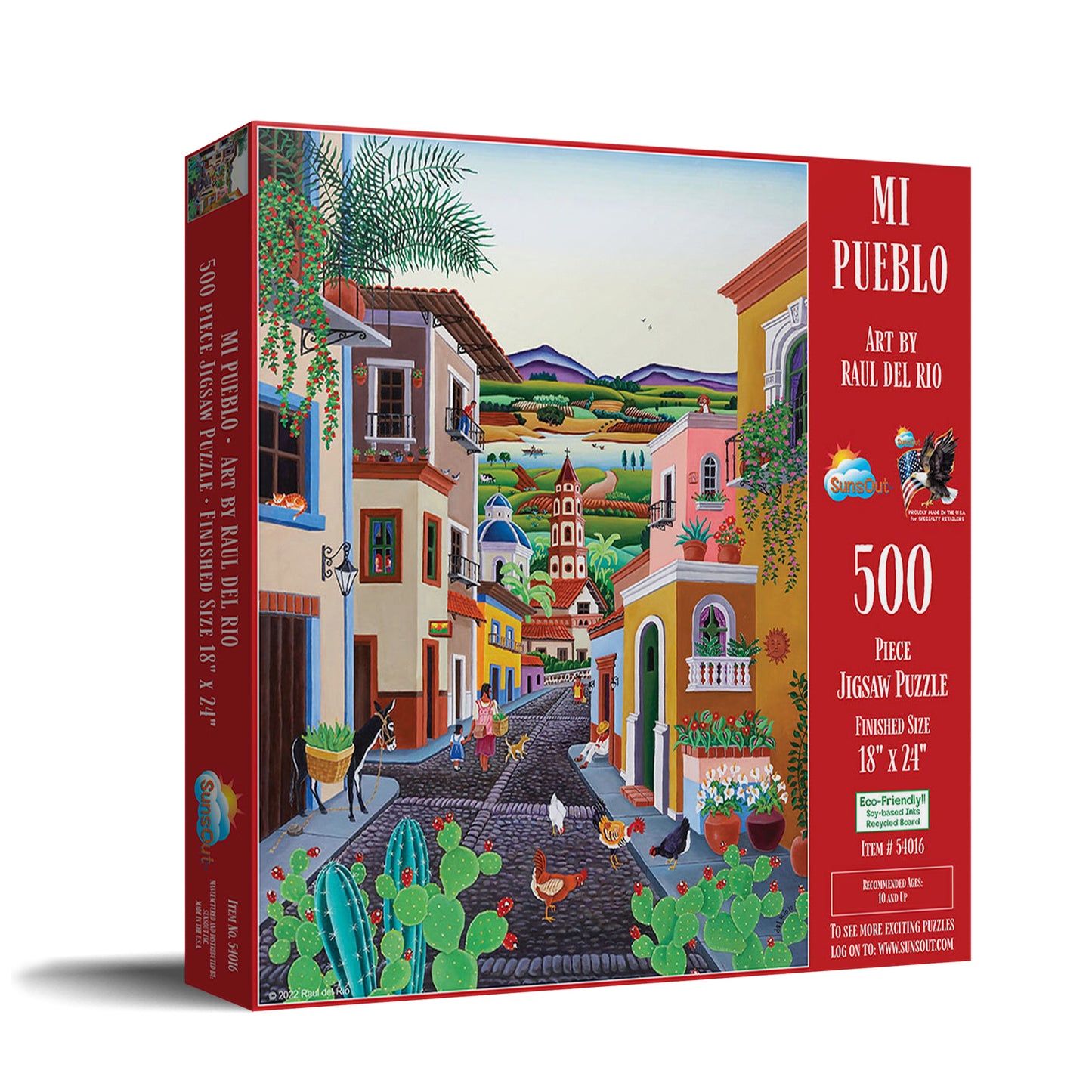 My Village 500 pc Jigsaw Puzzle 54016