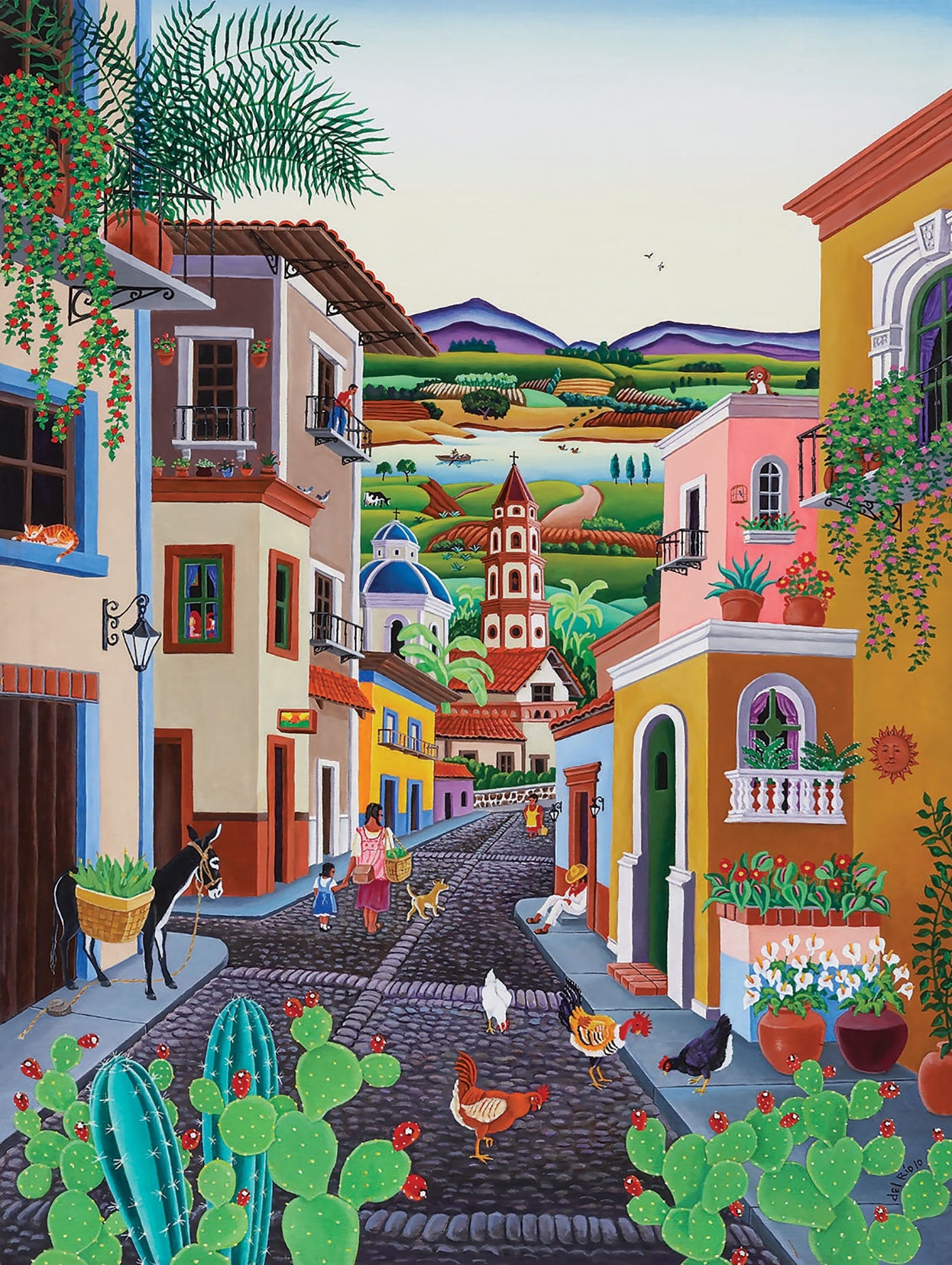 My Village 500 pc Jigsaw Puzzle 54016