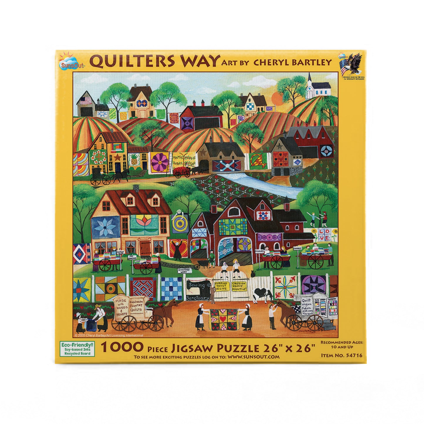 Quilter's Way 1000 pc Jigsaw Puzzle 54716