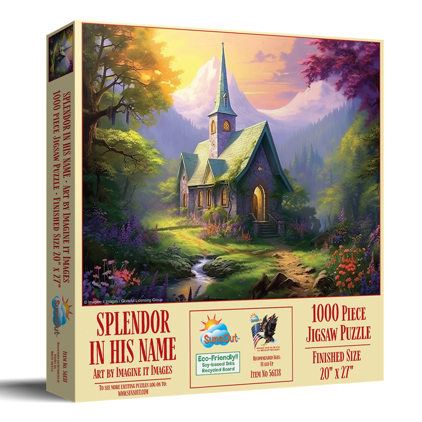 Splendor in His Name 1000 pc Jigsaw Puzzle 56138