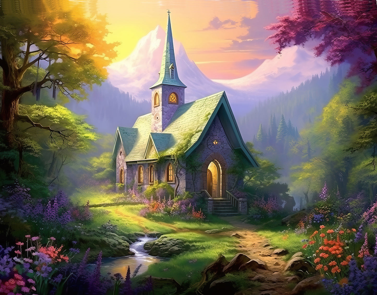 Splendor in His Name 1000 pc Jigsaw Puzzle 56138