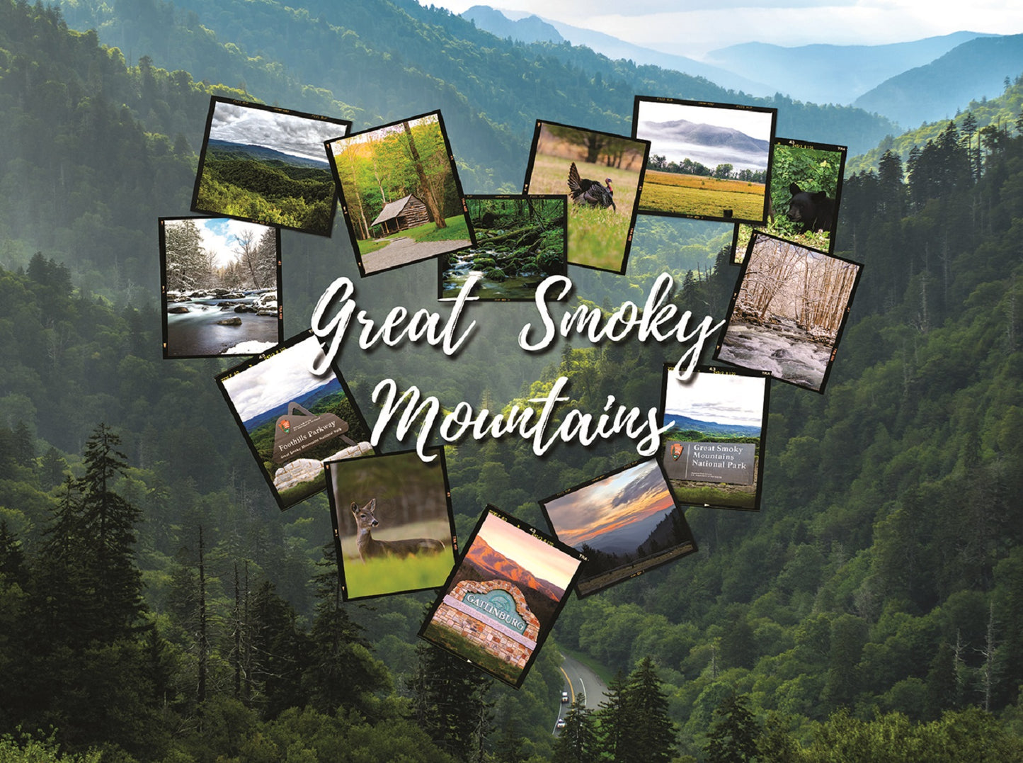 Great Smoky Mountains Love 1000 pc Jigsaw Puzzle 56335