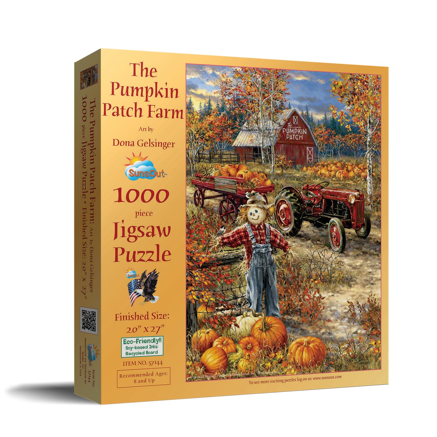 The Pumpkin Patch Farm 1000 pc Jigsaw Puzzle 57144
