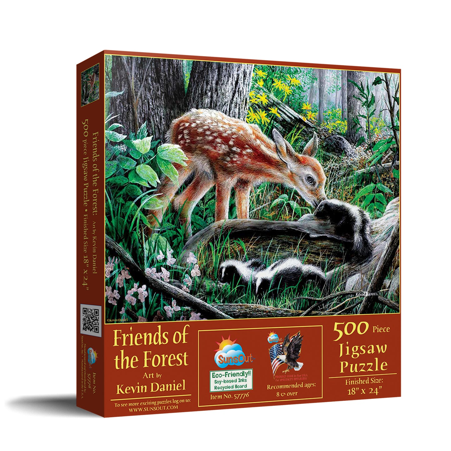 Friends of the Forest 500 pc Jigsaw Puzzle 57776