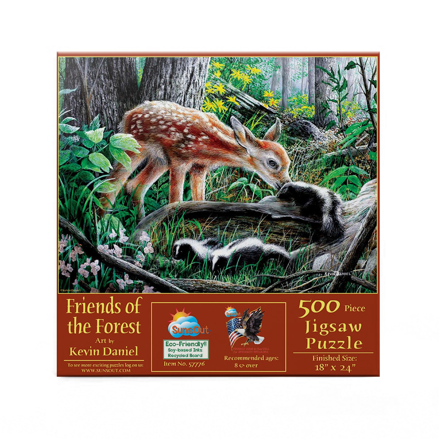 Friends of the Forest 500 pc Jigsaw Puzzle 57776