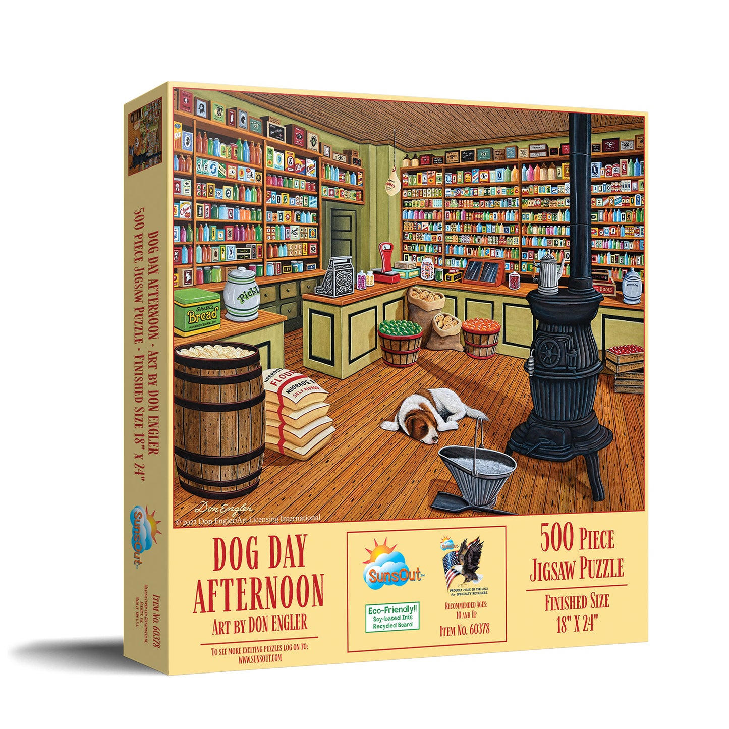 Dog Day Afternoon 500 pc Jigsaw Puzzle 60378