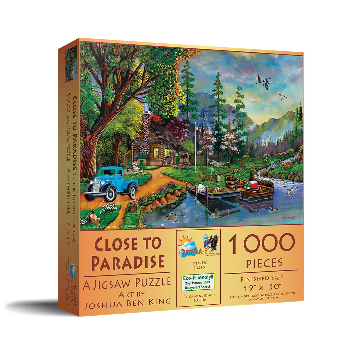 Close to Paradise 1000 pc Jigsaw Puzzle 60435