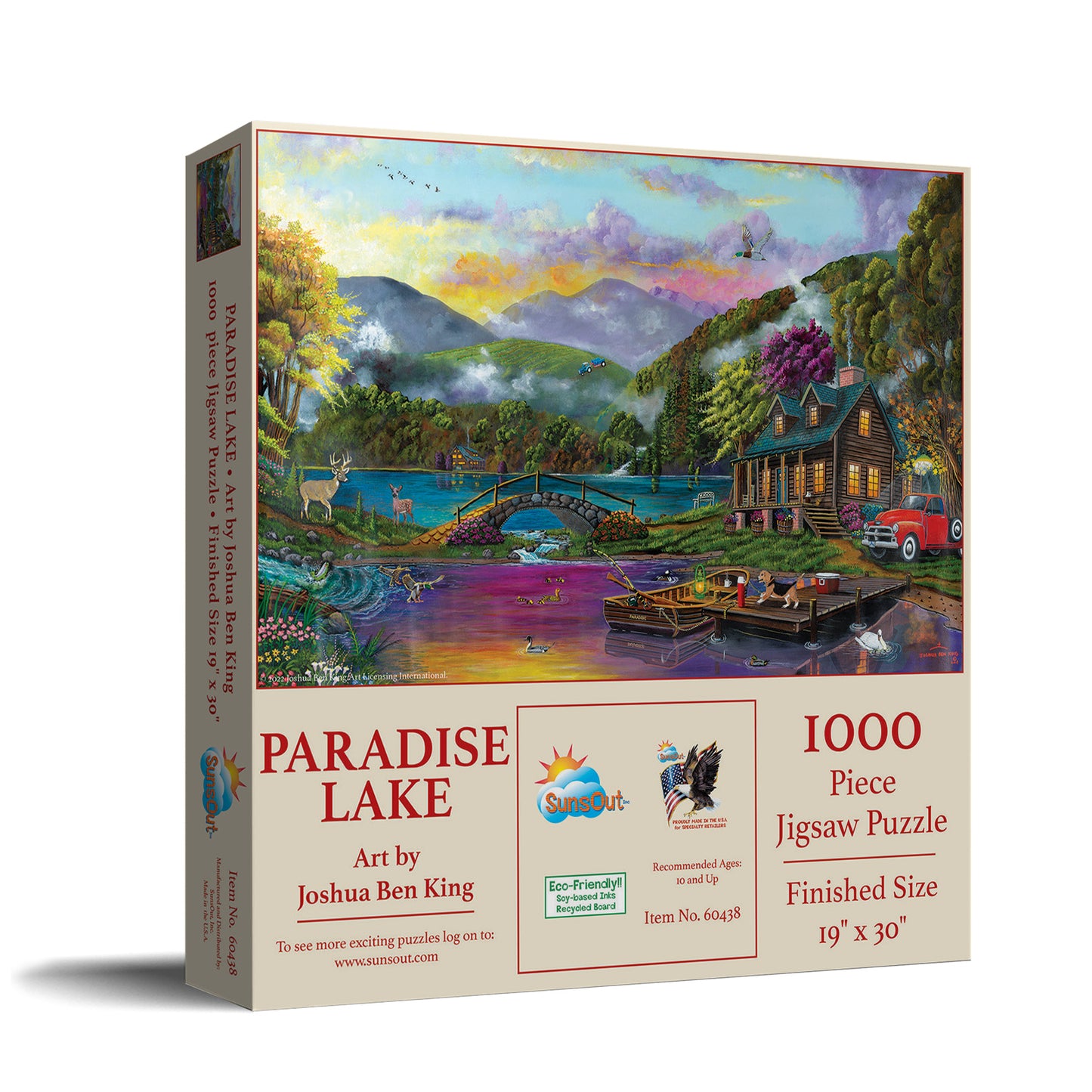 Paradise Lake 1000 pc Jigsaw Puzzle 60438