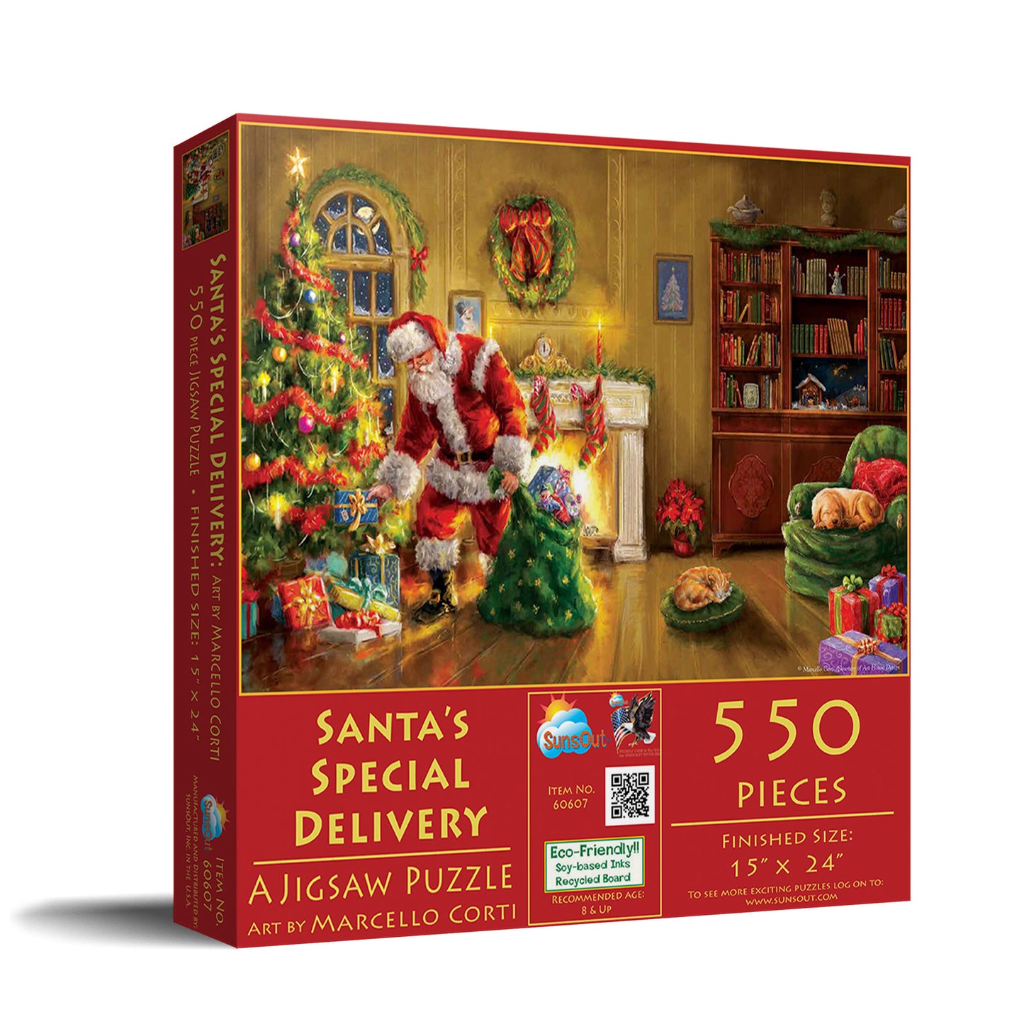 Santa's Special Delivery 550 pc Jigsaw Puzzle 60607