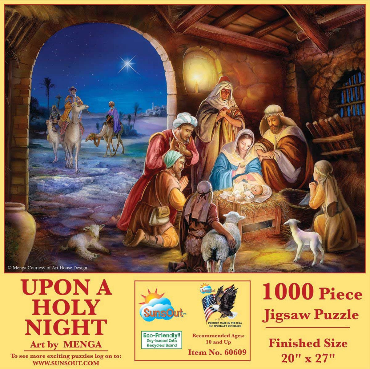 Upon A Holy Night 1000 pc Jigsaw Puzzle 60609