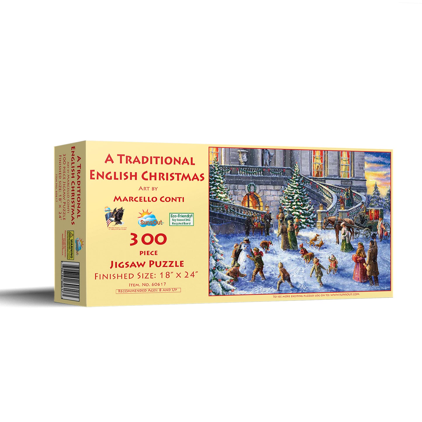 A Traditional English Christmas 300 pc Jigsaw Puzzle 60617