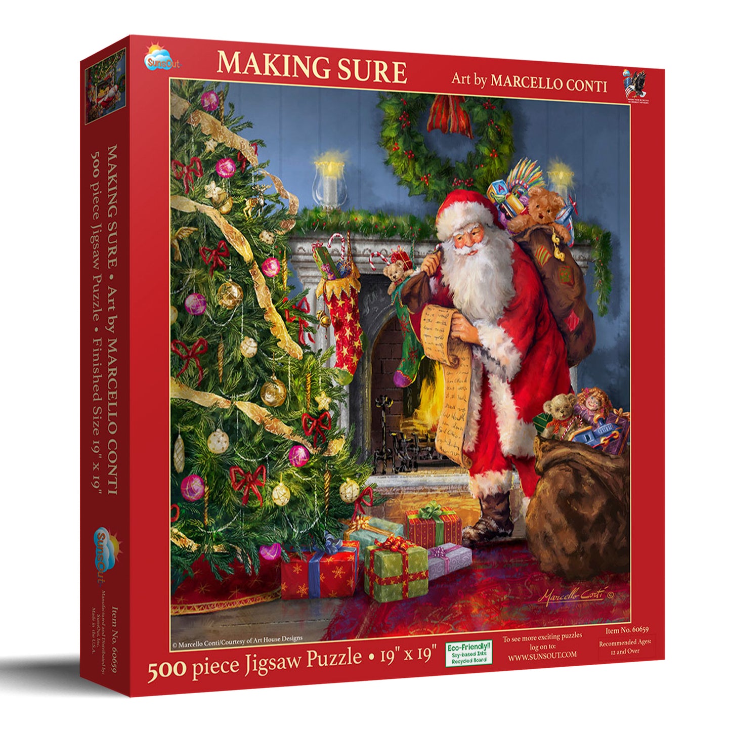 Making Sure 500 pc Jigsaw Puzzle 60659