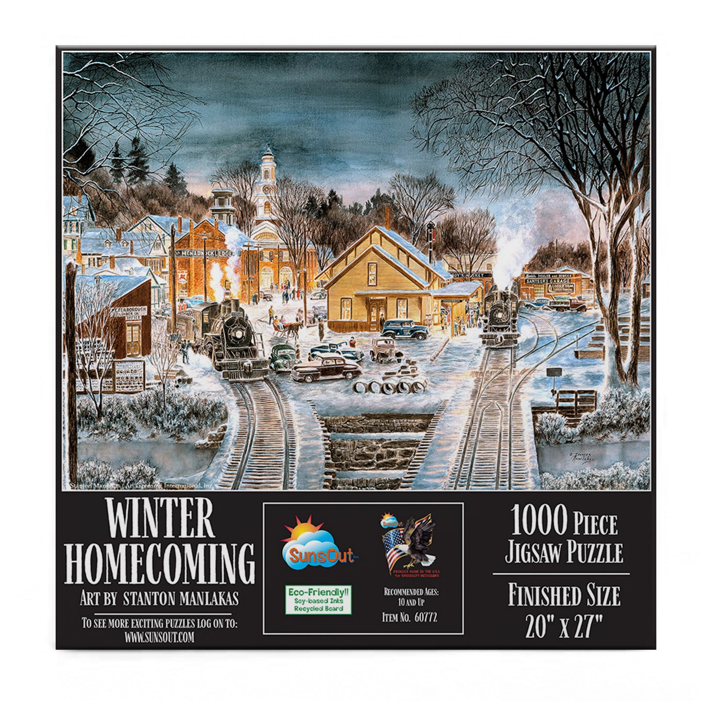 Winter Homecoming 1000 pc Jigsaw Puzzle 60772