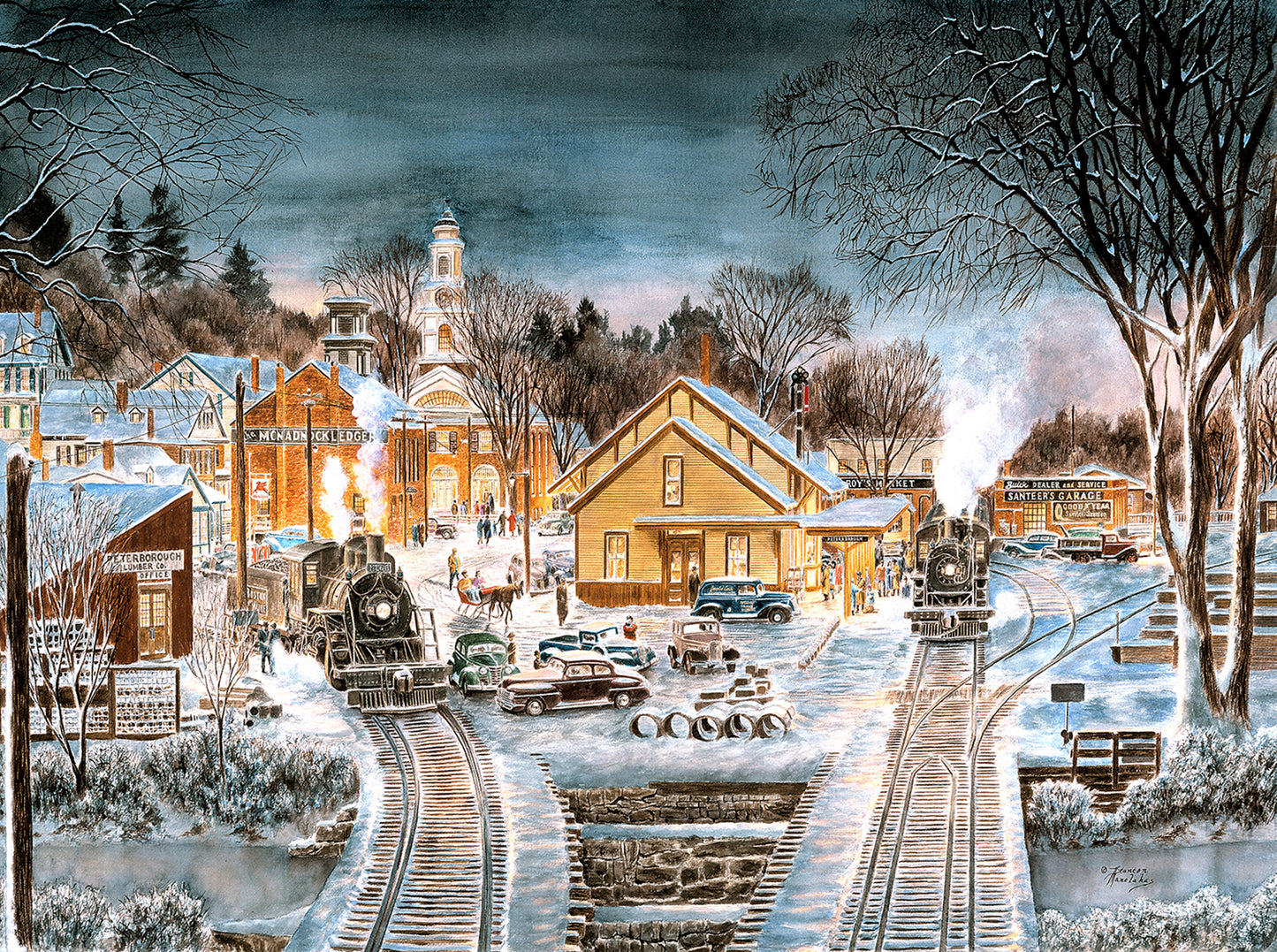 Winter Homecoming 1000 pc Jigsaw Puzzle 60772
