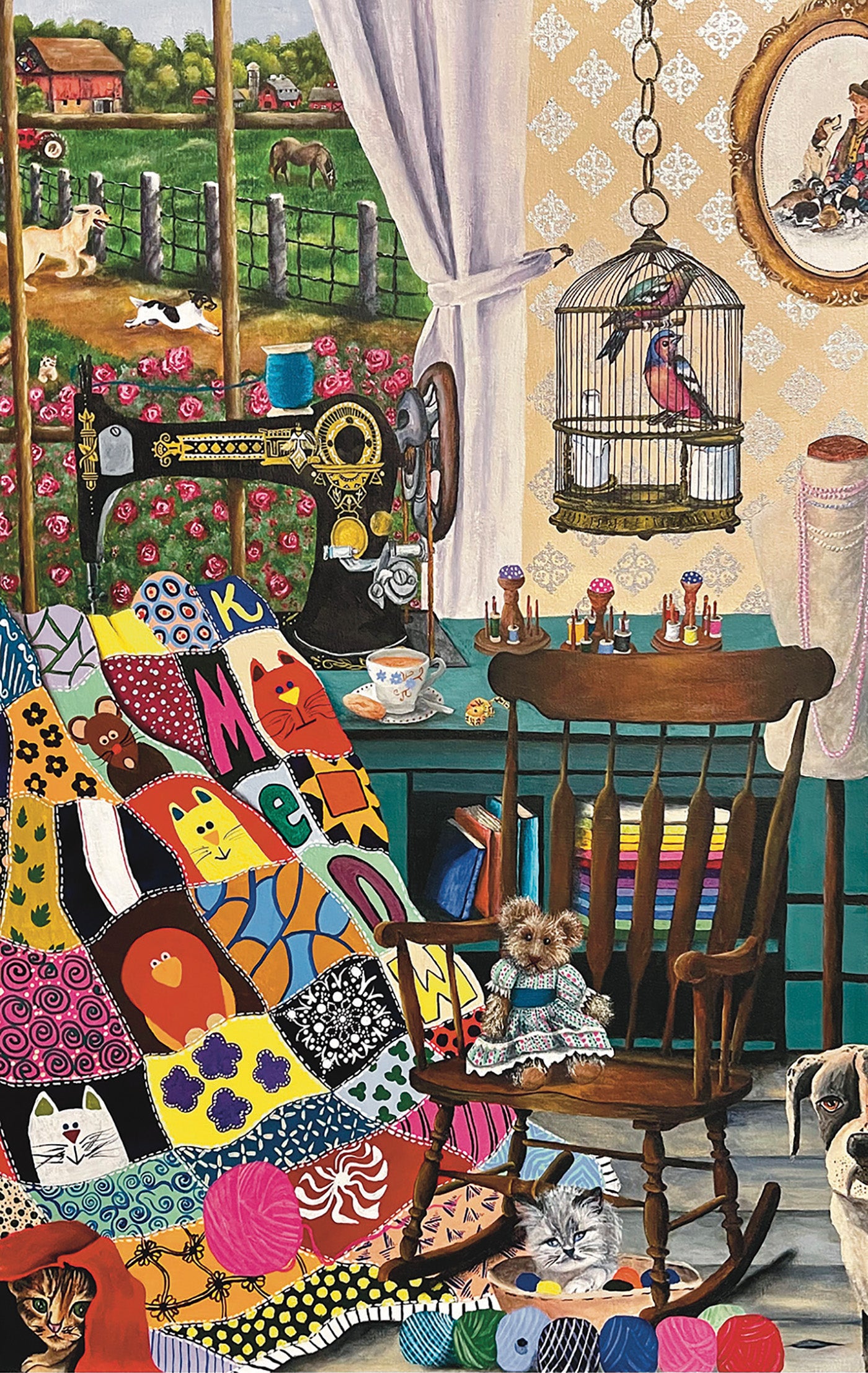 Weekends at Nana's 550 pc Jigsaw Puzzle 60952