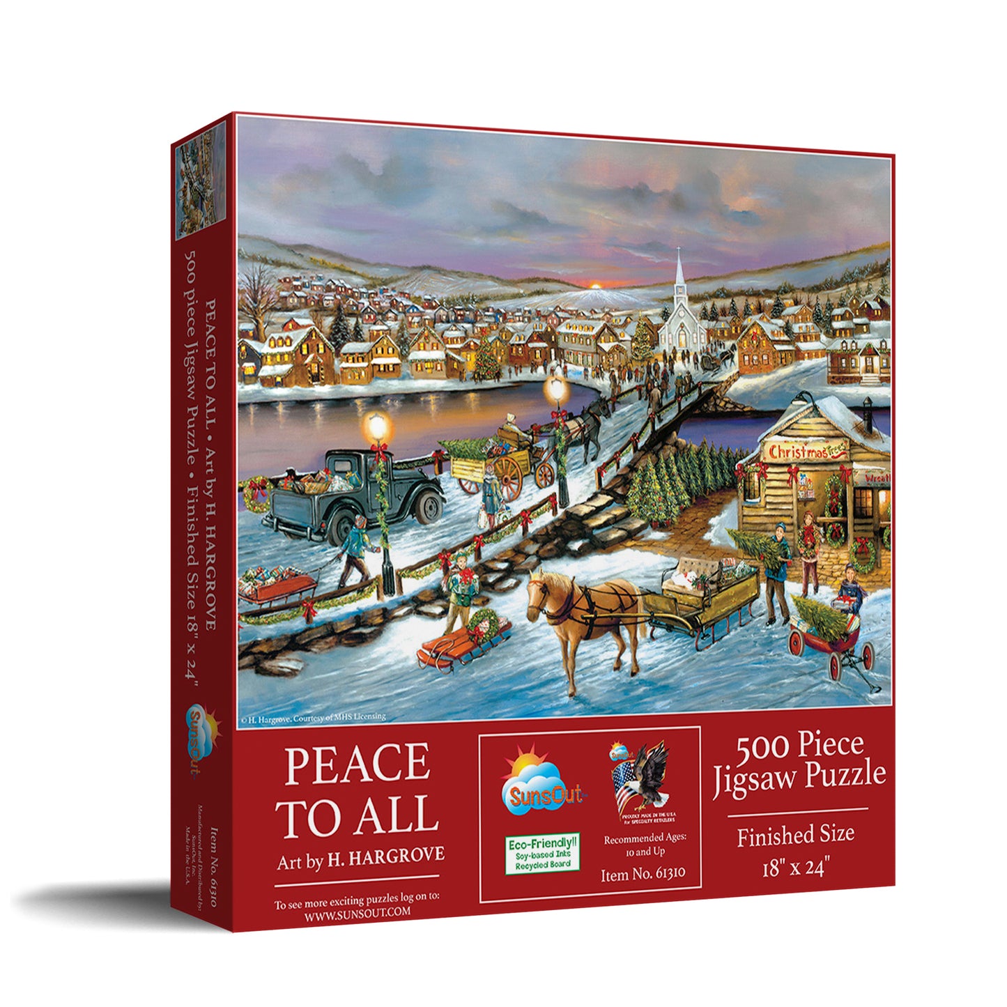 Peace to All 500 pc Jigsaw Puzzle 61310