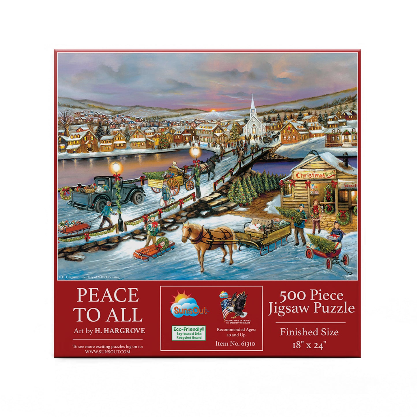 Peace to All 500 pc Jigsaw Puzzle 61310