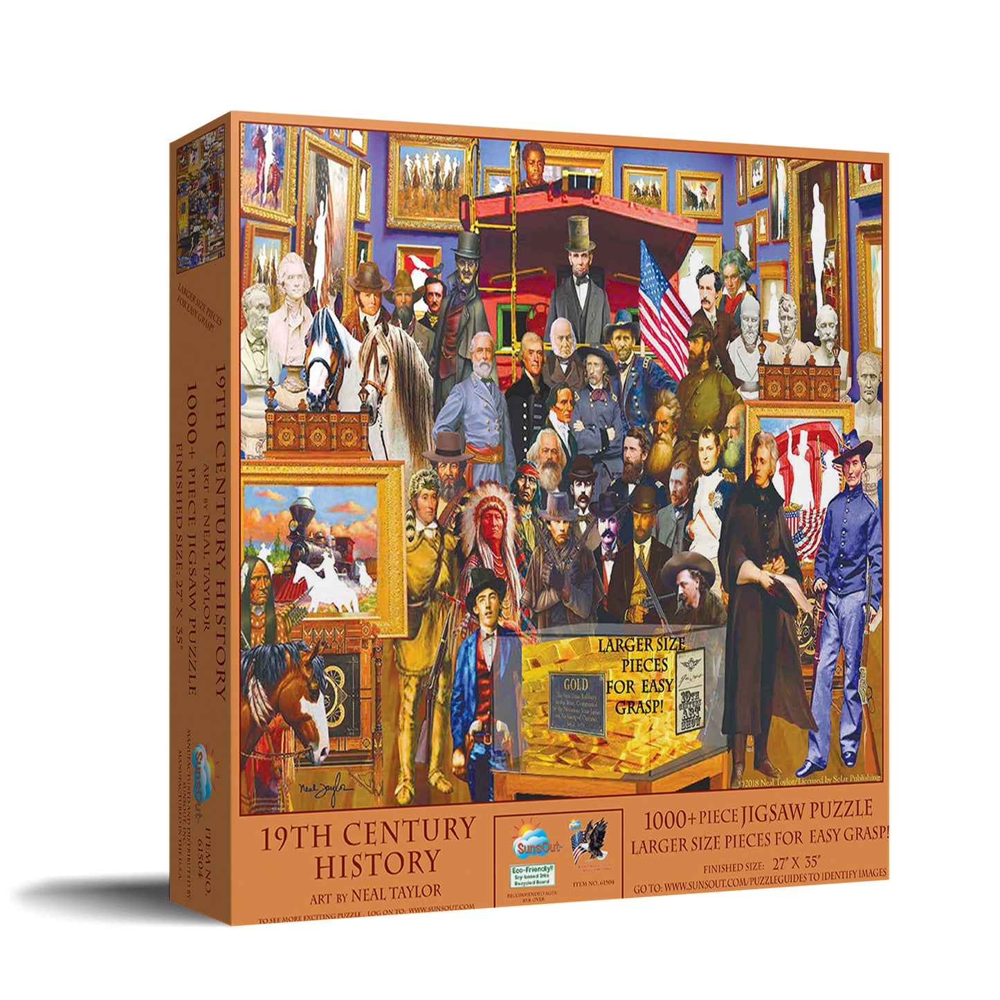 19th Century History 1000 pc Large Pieces Jigsaw Puzzle 61504