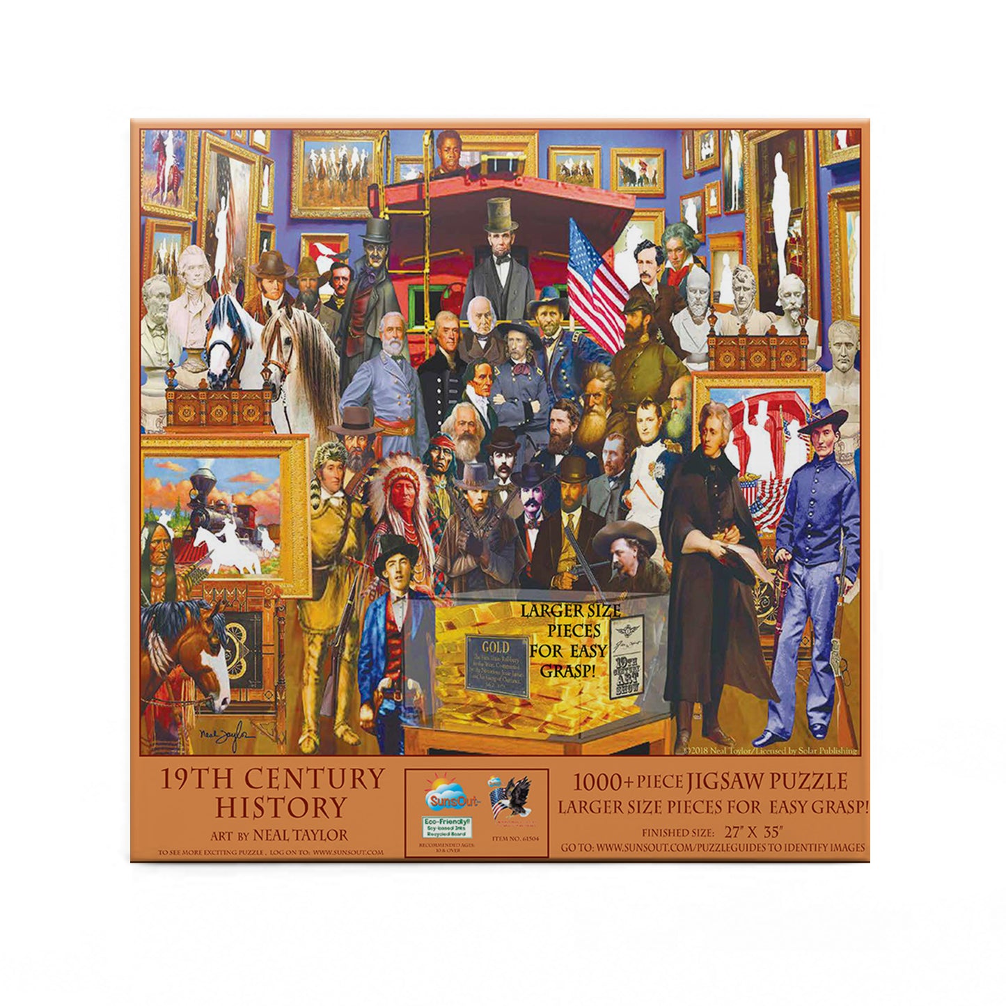 19th Century History 1000 pc Large Pieces Jigsaw Puzzle 61504