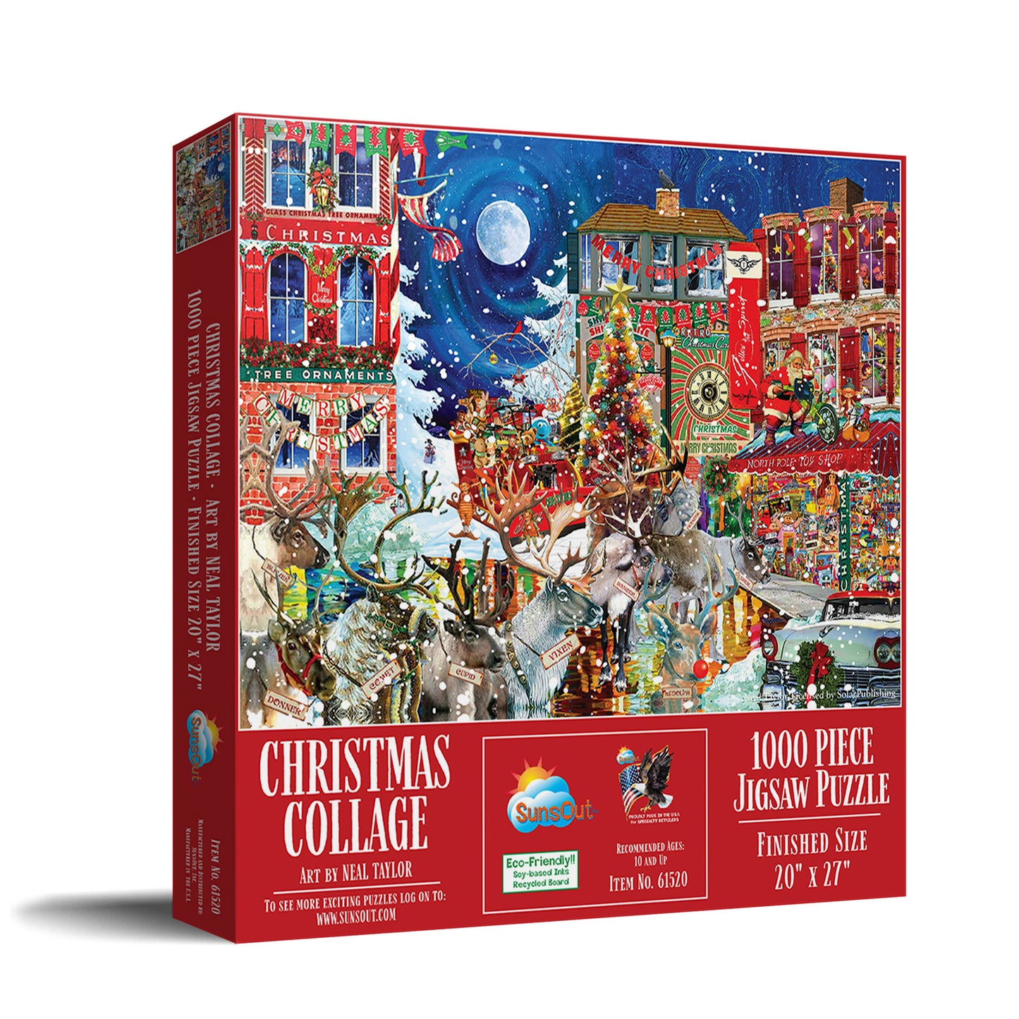 Christmas Collage 1000 pc Jigsaw Puzzle 61520