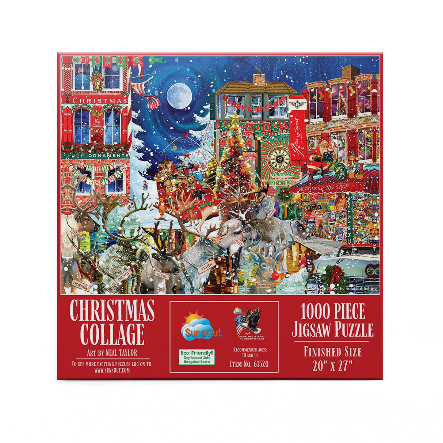 Christmas Collage 1000 pc Jigsaw Puzzle 61520