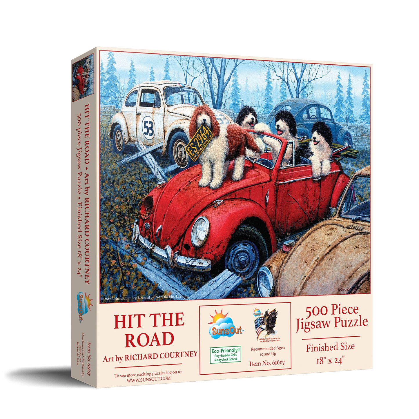 Hit the Road 500 pc Jigsaw Puzzle 61667