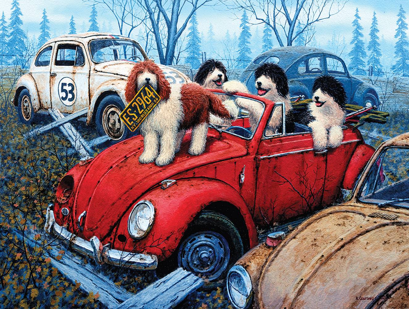 Hit the Road 500 pc Jigsaw Puzzle 61667