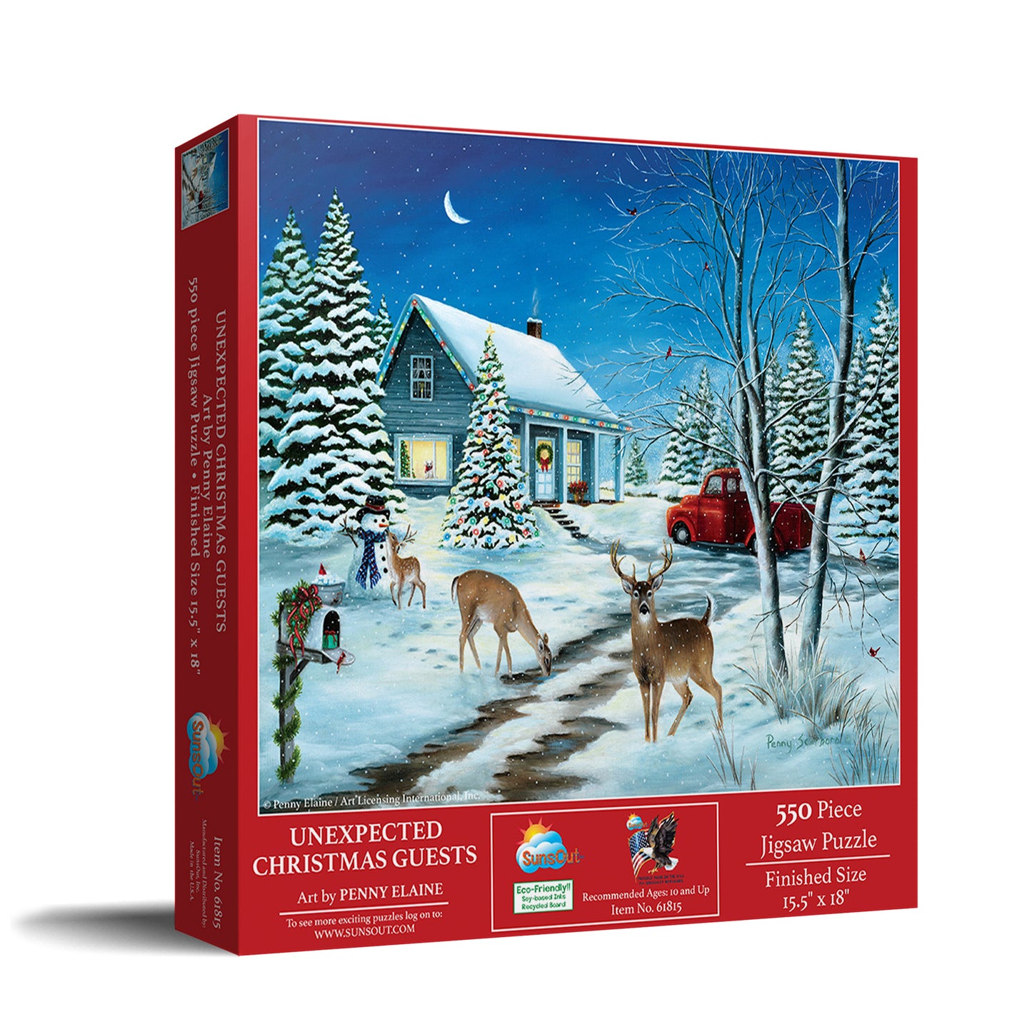 Unexpected Christmas Guests 500 pc Jigsaw Puzzle 61815