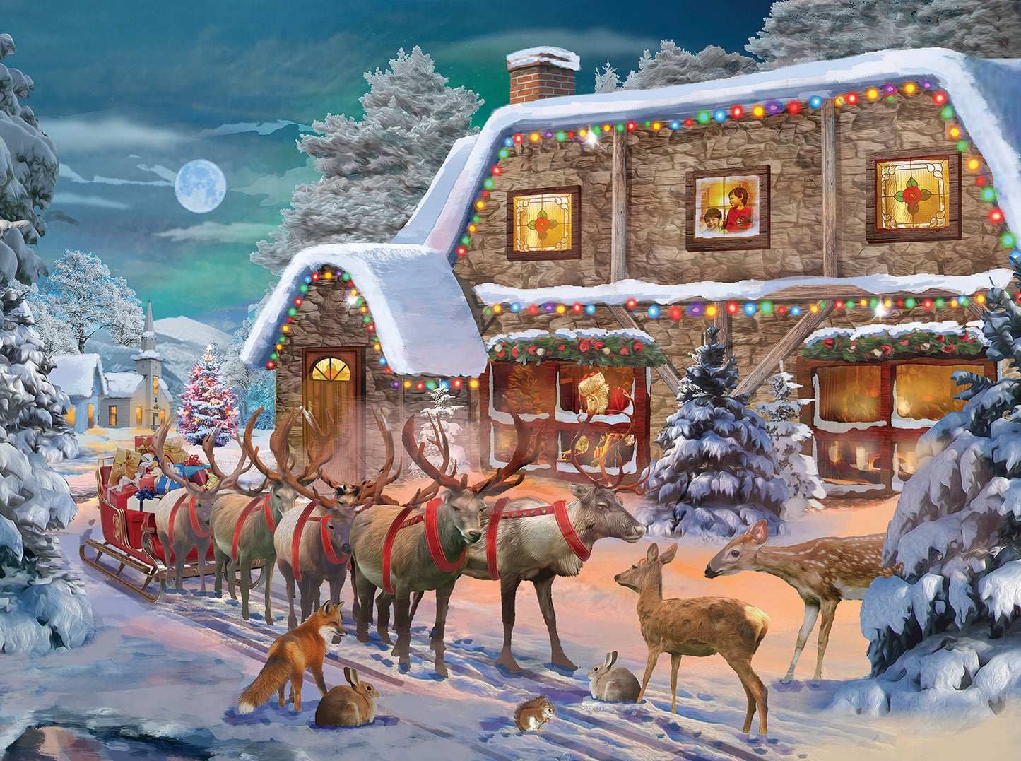 Christmas Magic 1000 pc Jigsaw Puzzle 61823