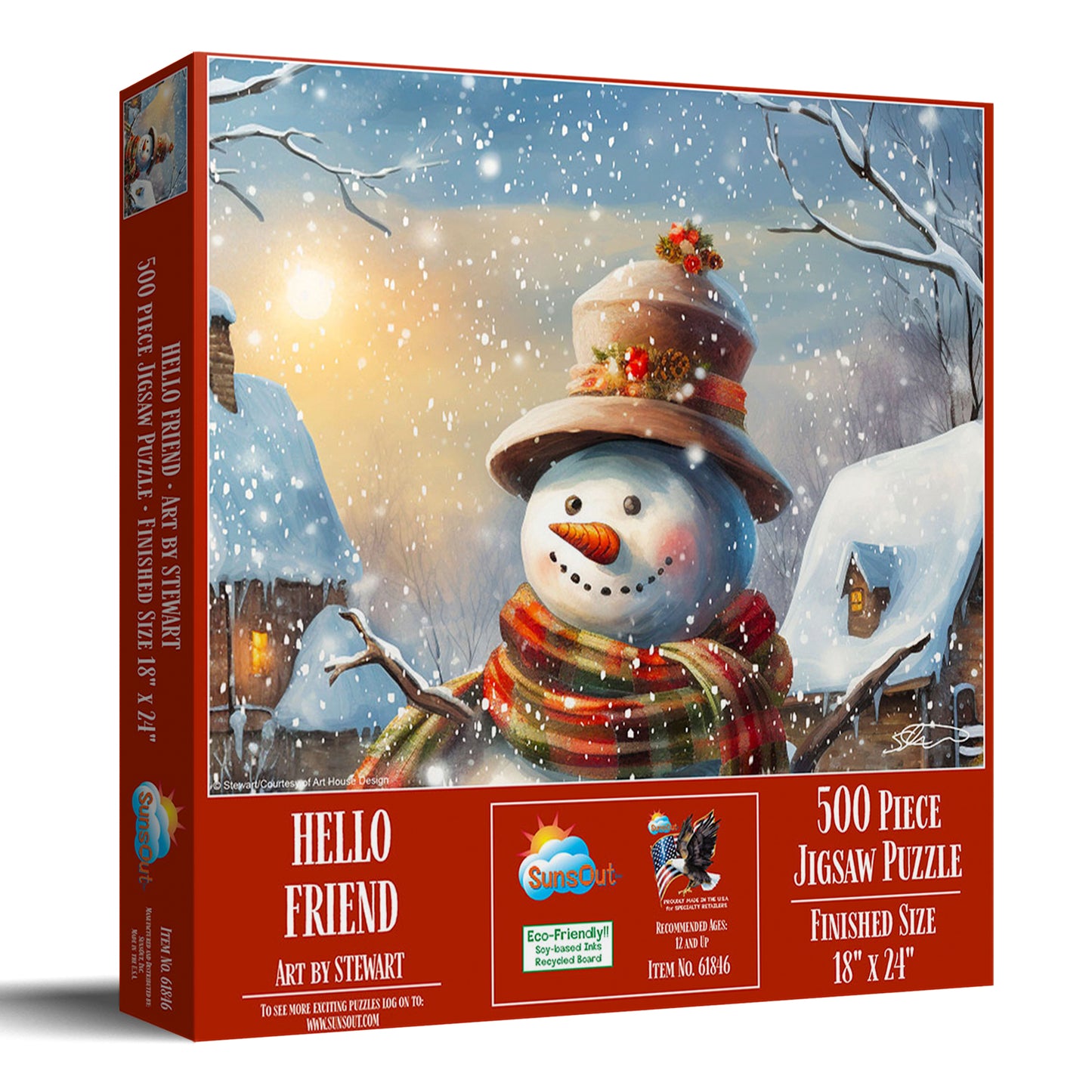Hello Friend 500 pc Jigsaw Puzzle 61846