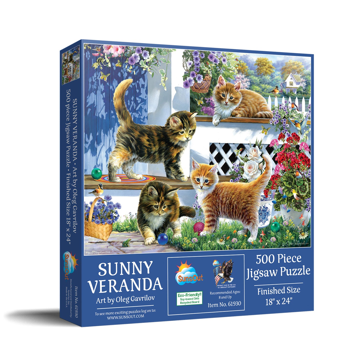 Sunny Veranda 500 pc Jigsaw Puzzle 61930