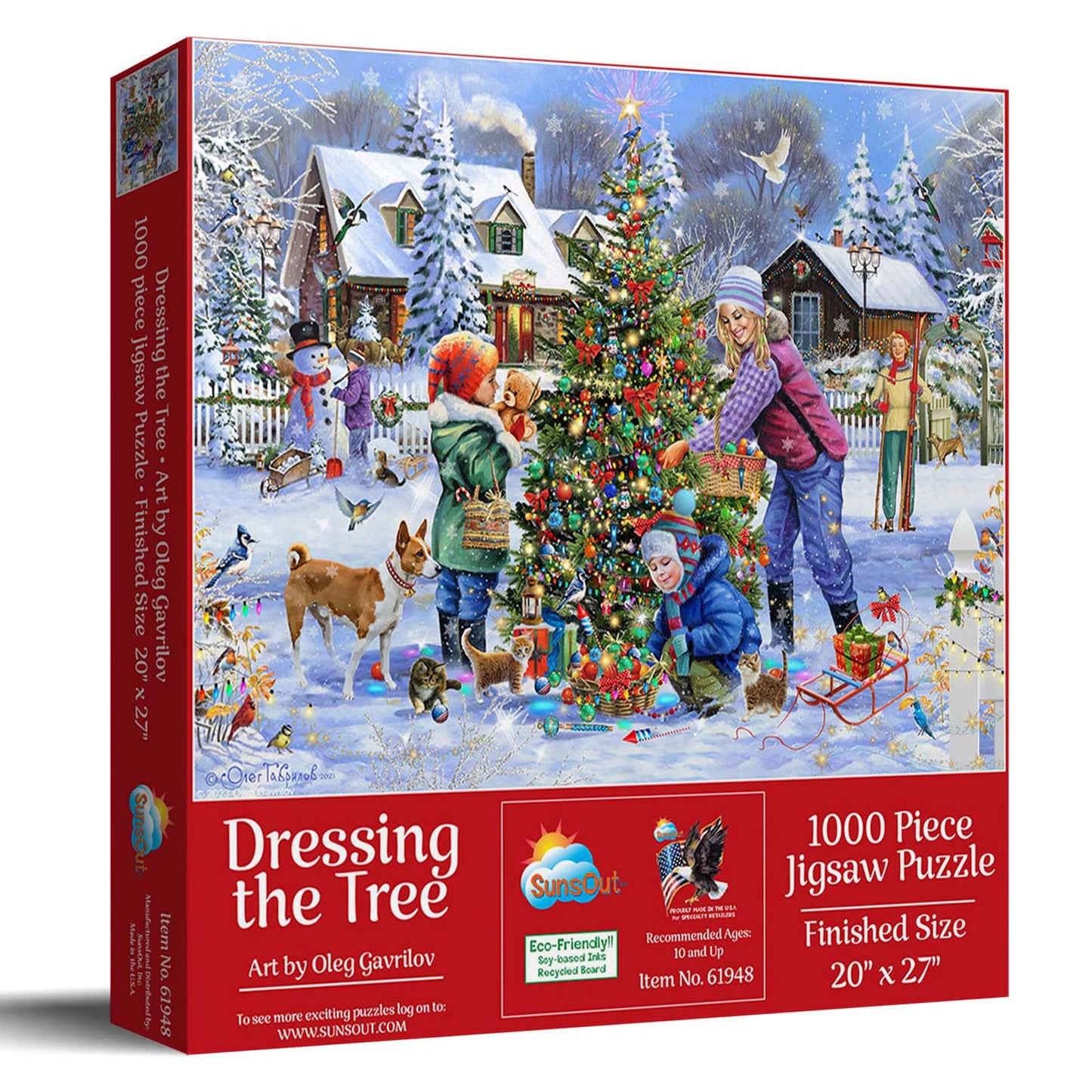 Dressing the Tree 1000 pc Jigsaw Puzzle 61948