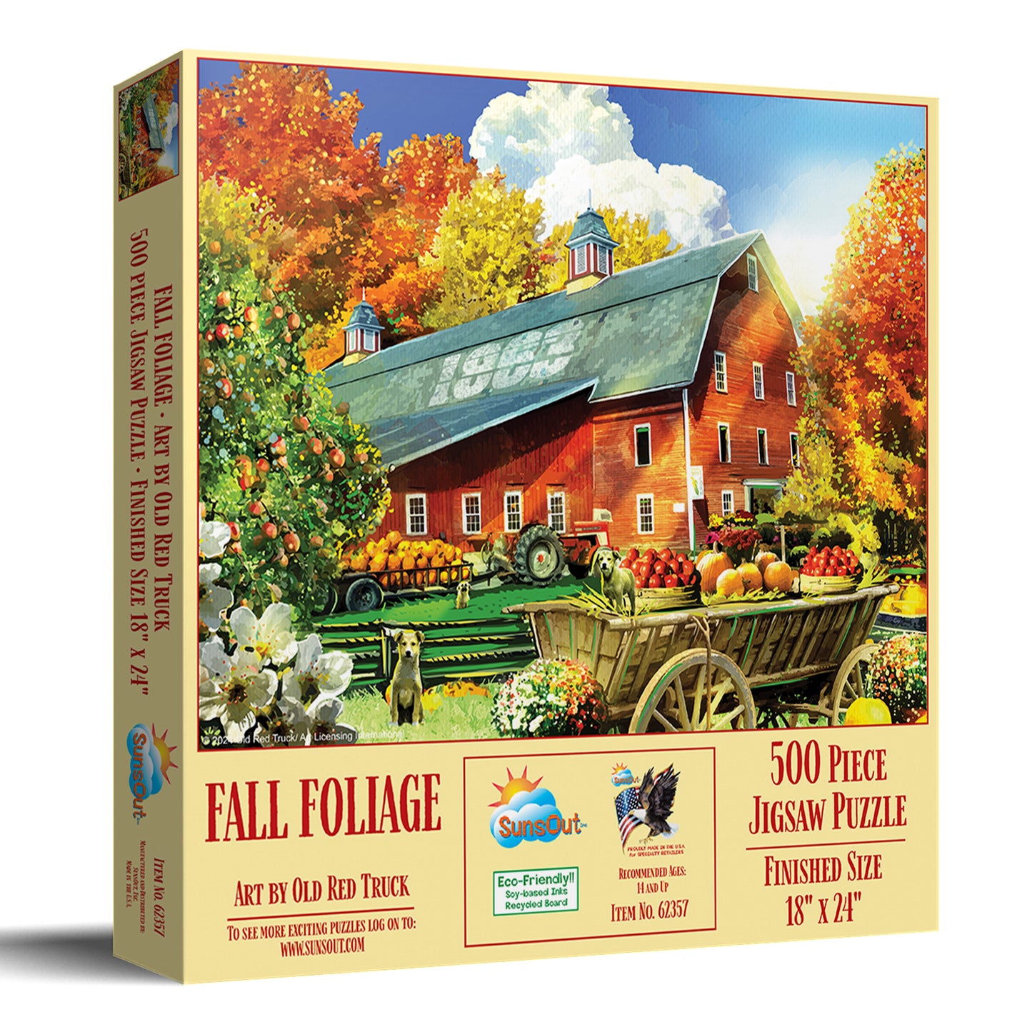 Fall Foliage 500 pc Jigsaw Puzzle 62357