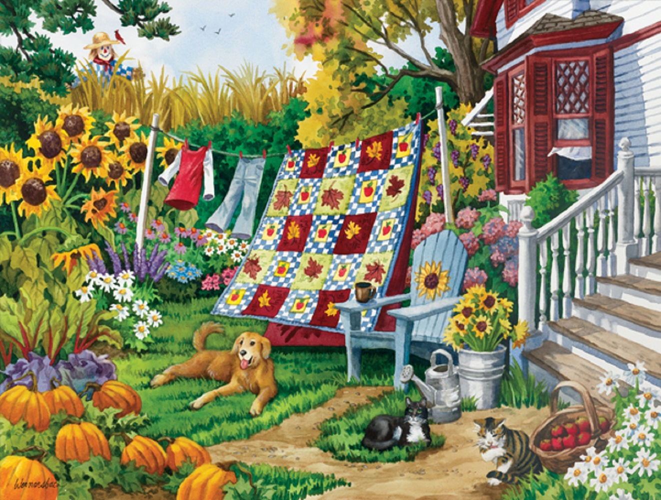 Country Autumn 500 pc Jigsaw Puzzle 62937