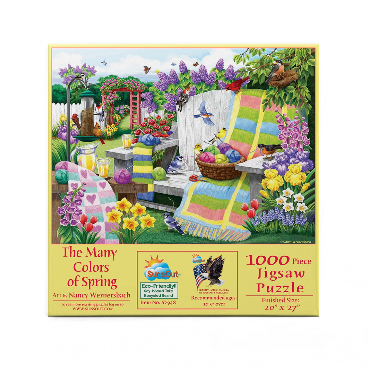 The Many Colors of Spring 1000 pc Jigsaw Puzzle 62948