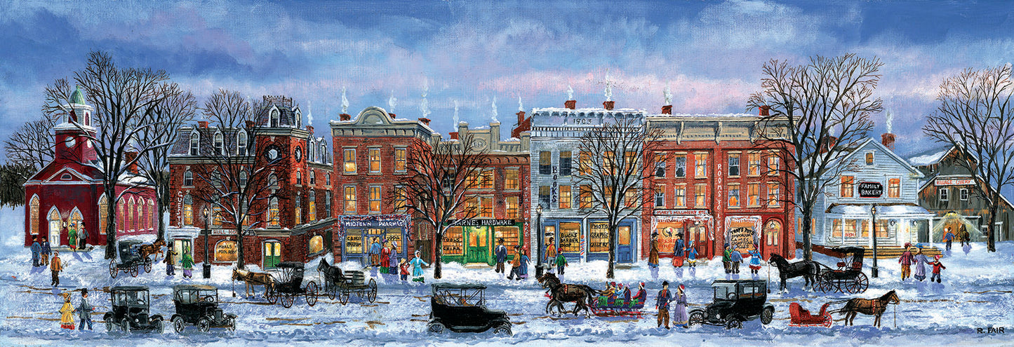 Winter Shopping 500 pc Jigsaw Puzzle 63839