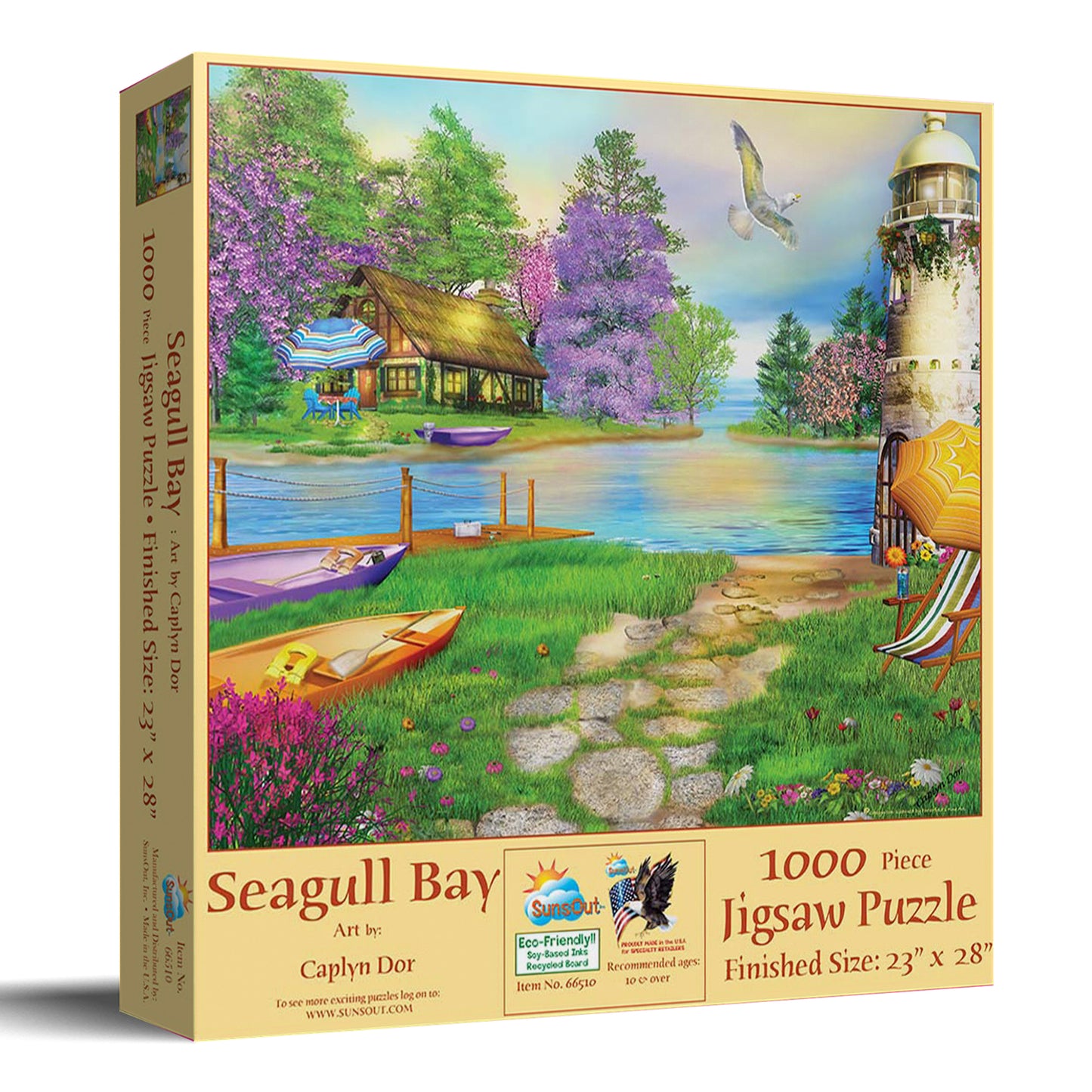 Seagull Bay 1000 pc Jigsaw Puzzle 66510