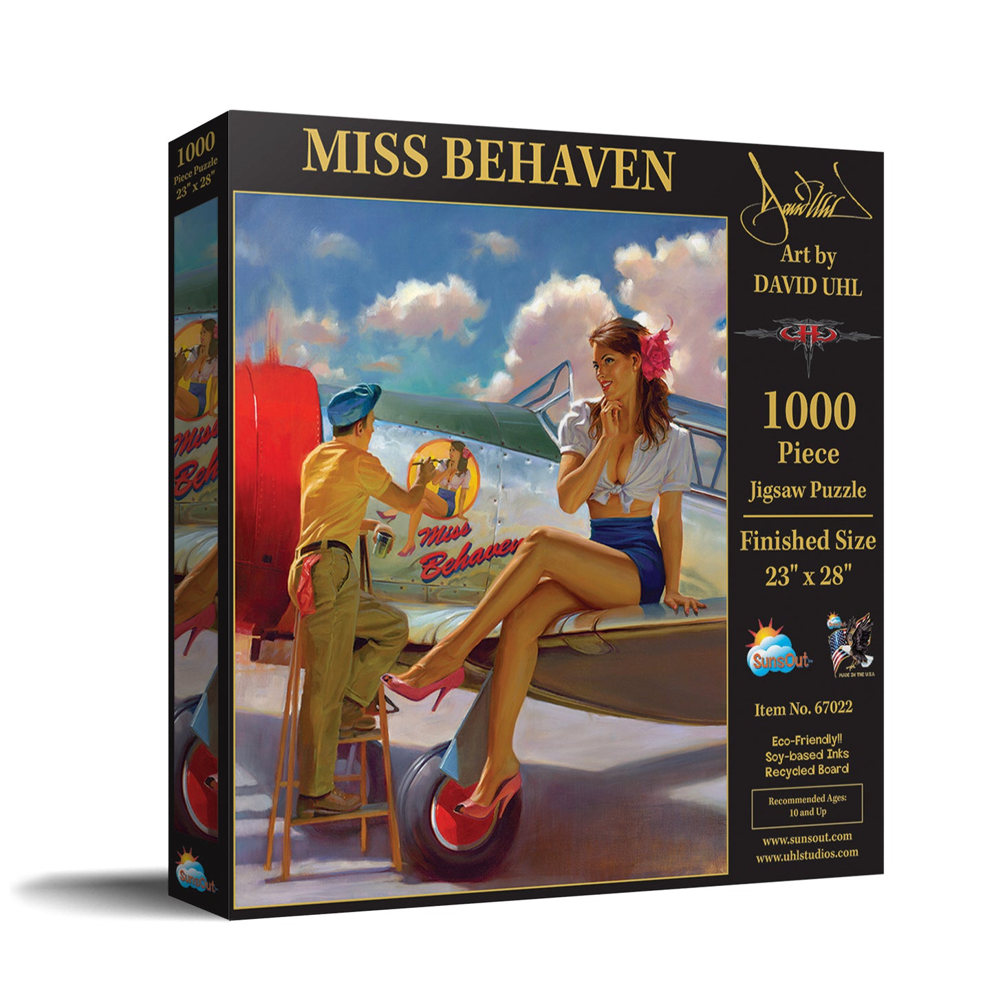 Miss Behavin 1000 pc Jigsaw Puzzle 67022