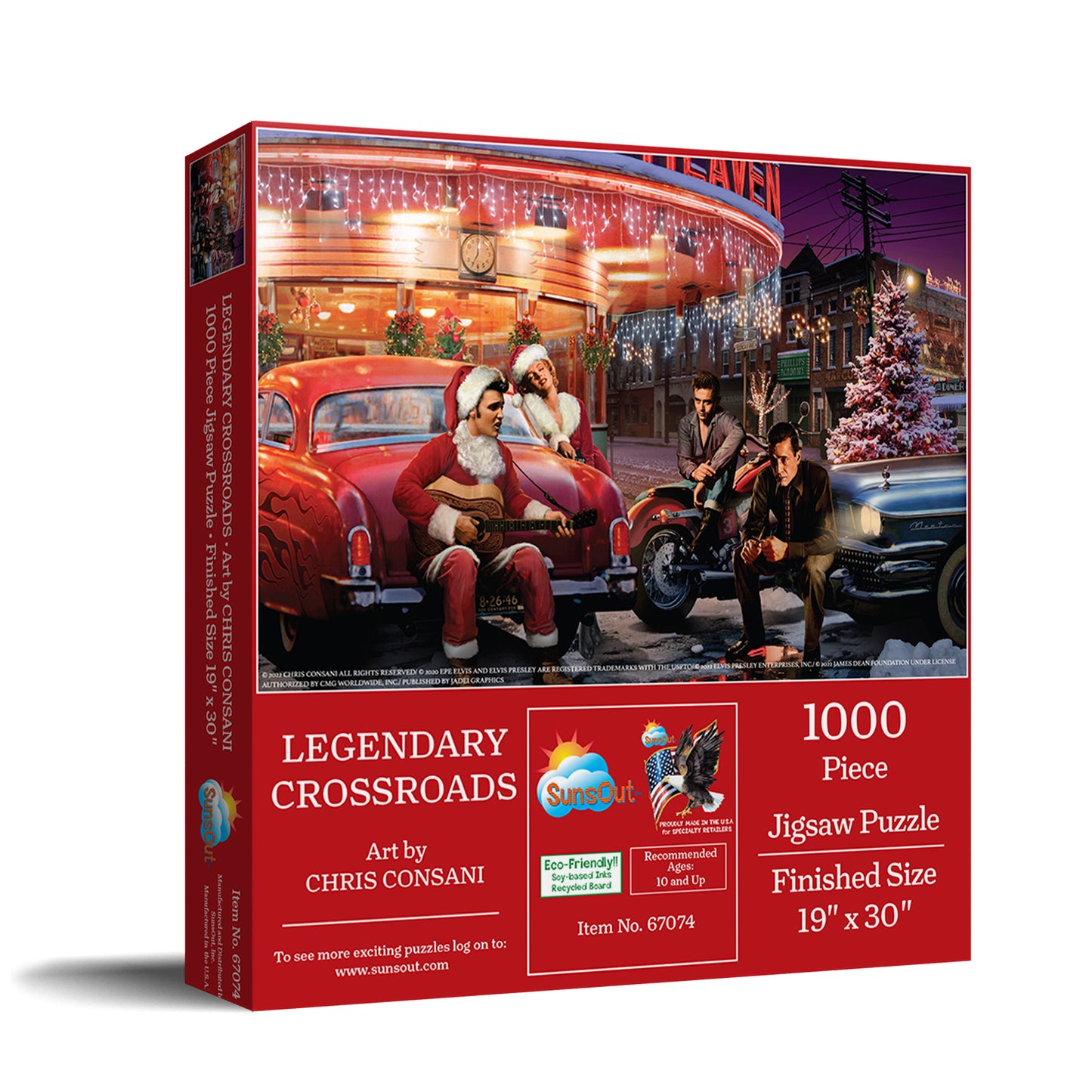 Legendary Crossroads 1000 pc Jigsaw Puzzle 67074