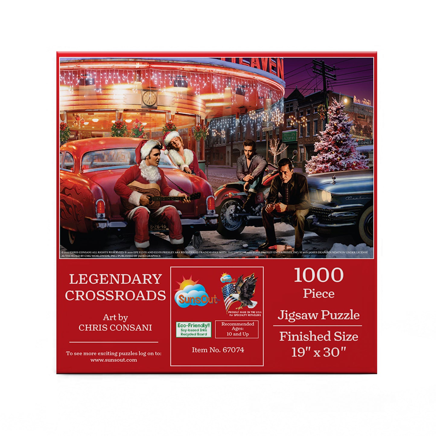 Legendary Crossroads 1000 pc Jigsaw Puzzle 67074
