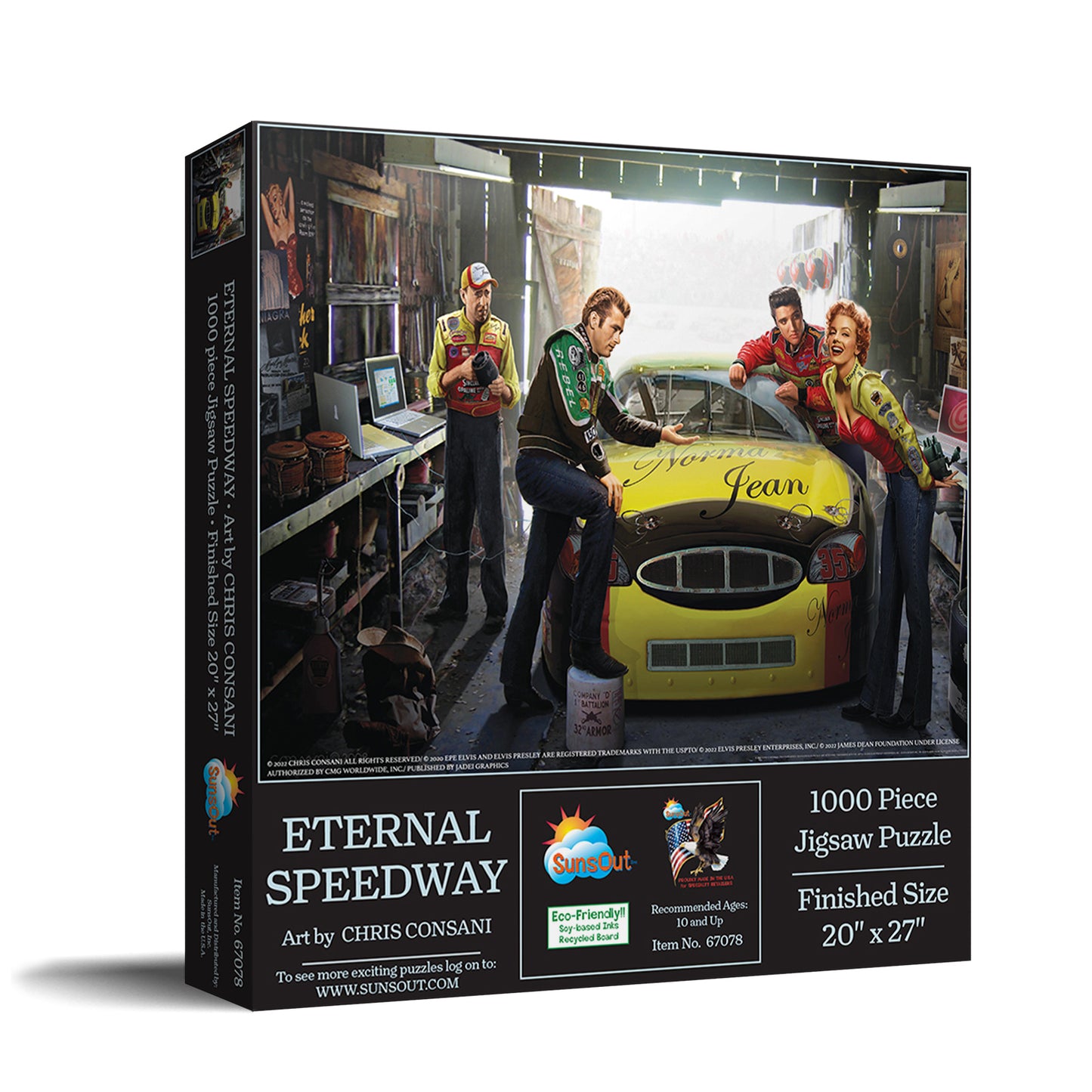 Eternal Speedway 1000 pc Jigsaw Puzzle 67078