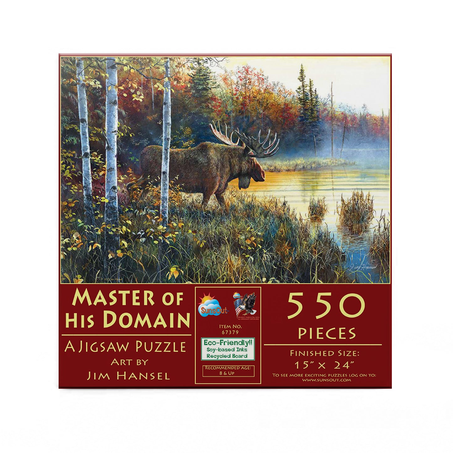 Master of His Domain 550 pc Jigsaw Puzzle 67379