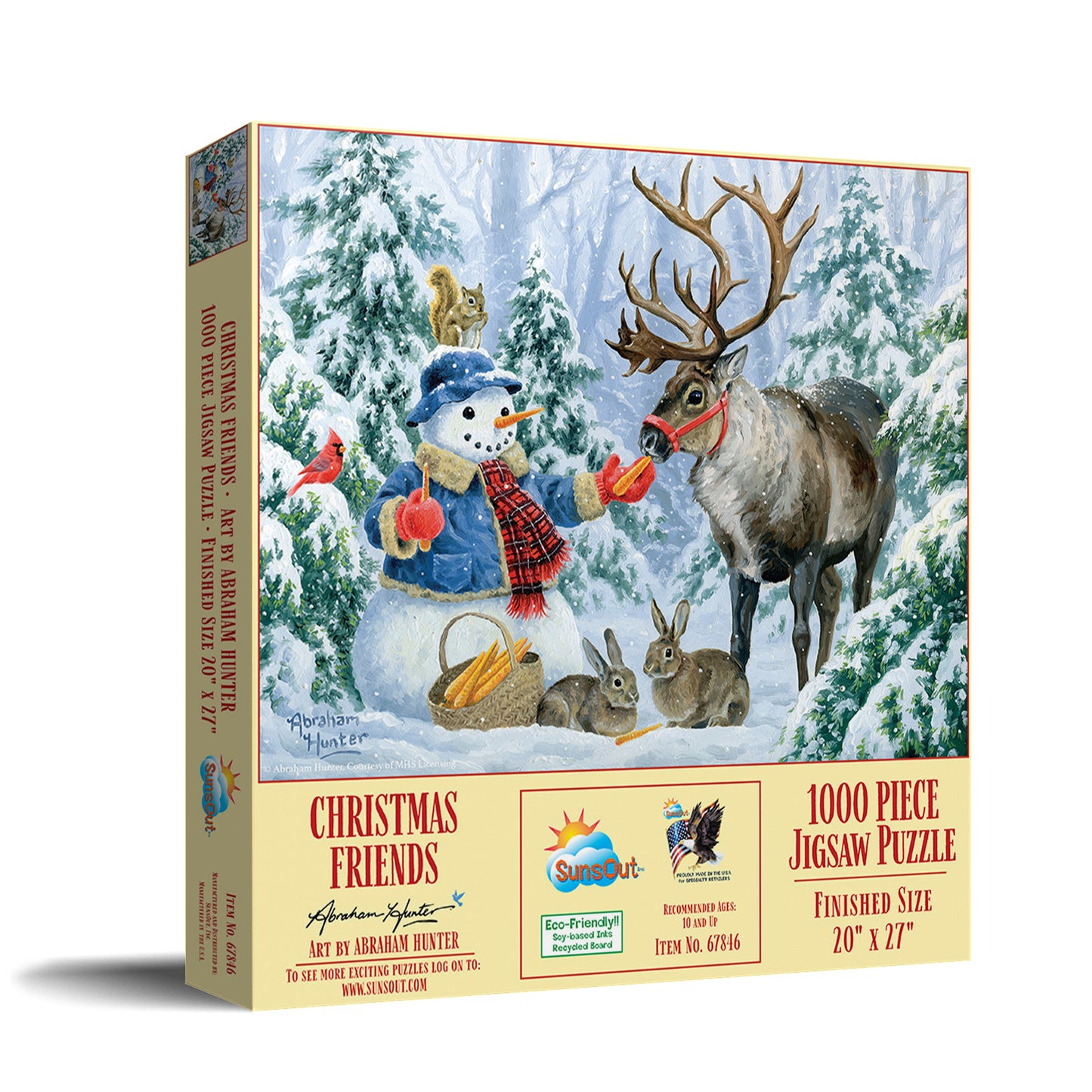 Christmas Friends 1000 pc Jigsaw Puzzle 67846