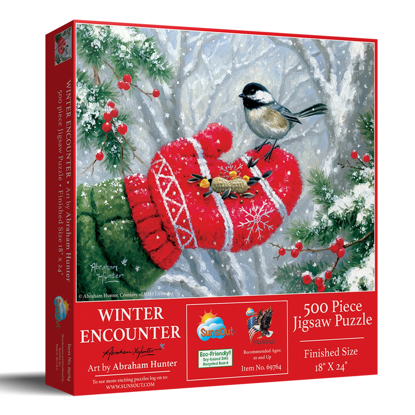 Winter Encounter 300 pc Jigsaw Puzzle 69764
