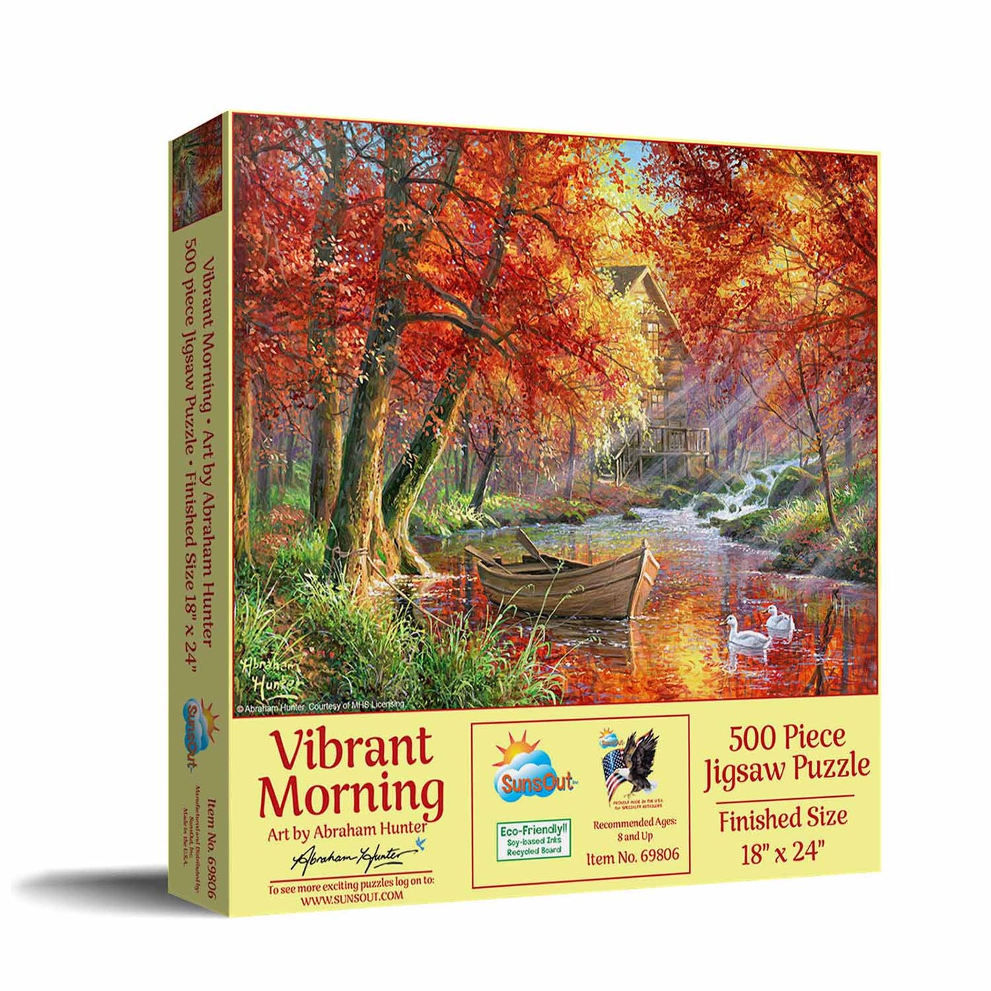 Vibrant Morning 500 pc Jigsaw Puzzle 69806
