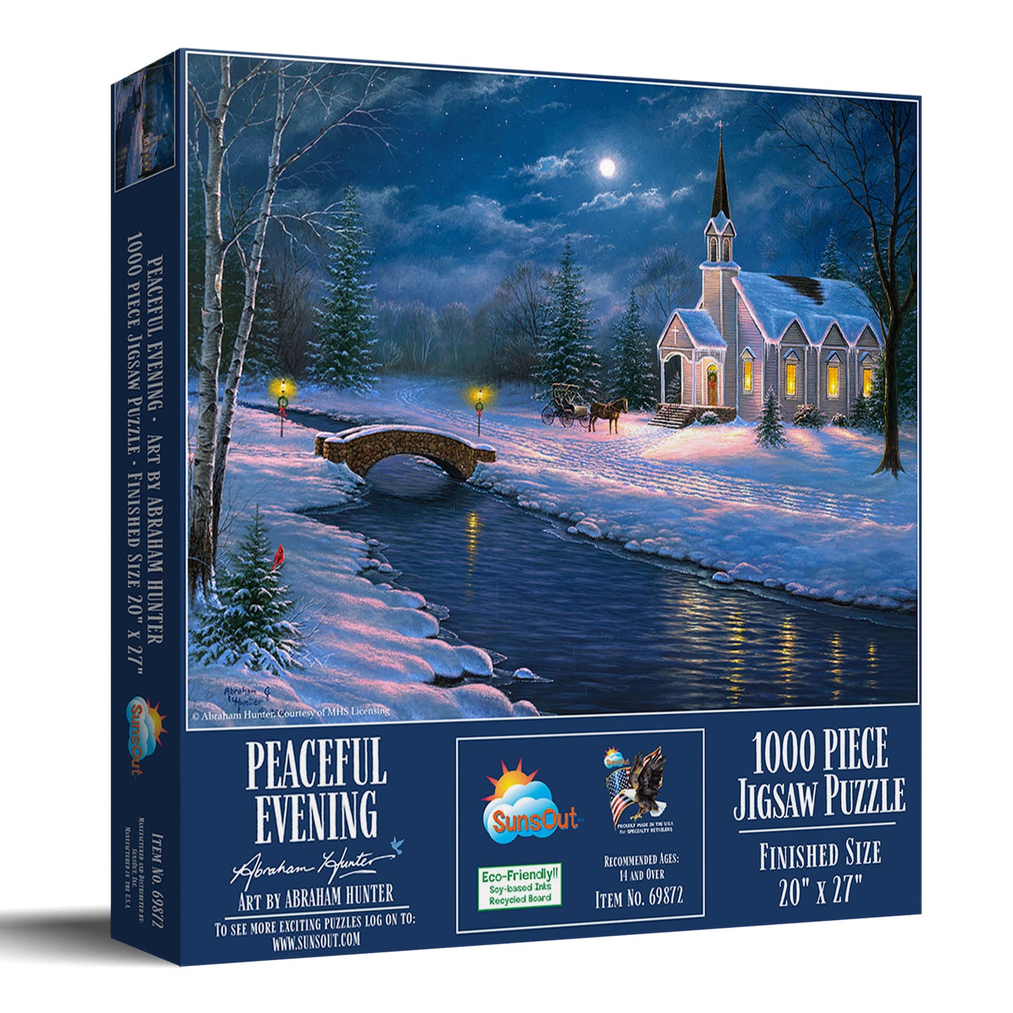 Peaceful Evening 1000 pc Jigsaw Puzzle 69872
